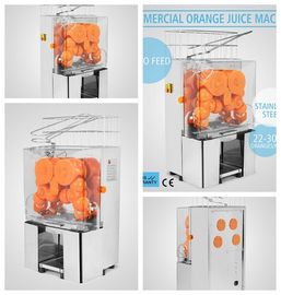 spremiagrumi arancio commerciali di compressione della frutta dell'acciaio inossidabile della macchina degli spremiagrumi 220V
