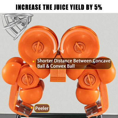 Juicing a macchina/arancio degli spremiagrumi arancio commerciali automatici lavora l'alta efficienza a macchina