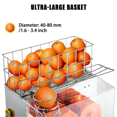 Macchina arancio commerciale professionale degli spremiagrumi, spremiagrumi arancio freschi automatici della casa