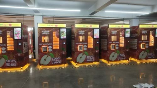 Latest company news about Dipartimento di Produzione Konmax Busy Vending Machine