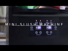 Mini macchine per la spazzatura di ghiaccio per uso domestico 2x3 litri Piccola capacità