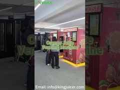 Automazione di vendita di succo d'arancia spremuto fresco Konmax