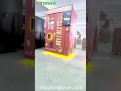 Tazze di carta da 360 ml Succo d'arancia Macchine automatiche di vendita Monete e banconote Accettatori