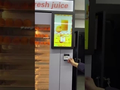 Macchinario per il succo fresco e freddo a schermo tattile 24 ore per il servizio personale