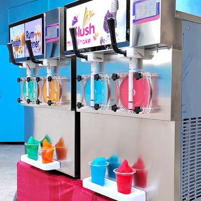La macchina della melma del gelato alla frutta del tè della bolla per i bambini beve Mini Granita Mix Maker