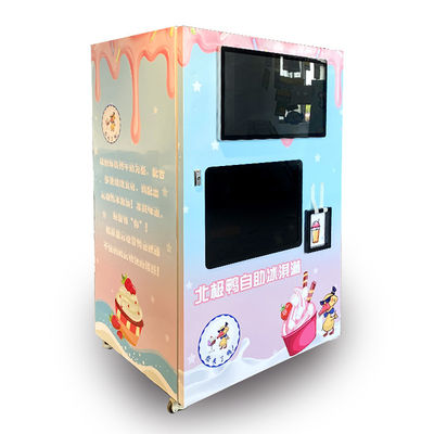 Distributore automatico del gelato di servire di auto del sottopassaggio con il compressore di Embraco